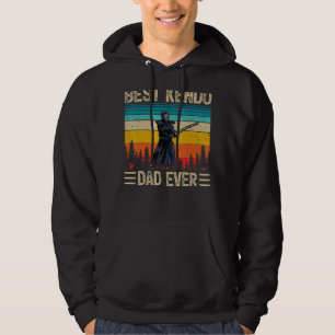 Mens Vintage Retro Best Kendo Dad Ever Father's D Hoodie