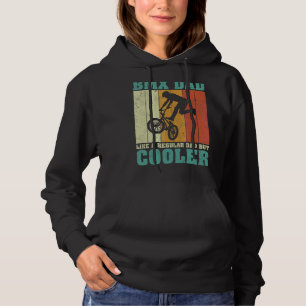 Mens Vintage Retro Bmx Dad Like A Regular Dad Fath Hoodie