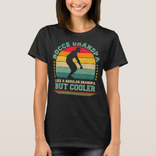 Mens Vintage Retro Bocce Grandpa Father's Day T-Shirt