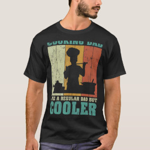 Mens Vintage Retro Cooking Dad Like A Regular Dad T-Shirt