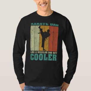 Mens Vintage Retro Karate Dad Like A Regular Dad F T-Shirt