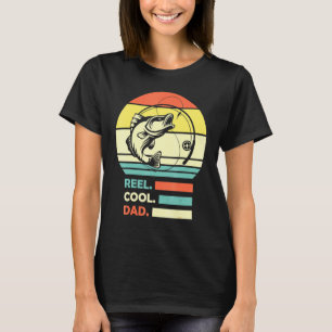 Mens Vintage Retro Reel Cool Dad T-Shirt