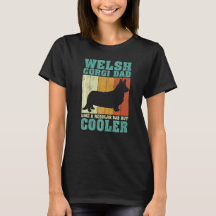 Mens Vintage Retro Welsh Corgi Dad Like A Regular T-Shirt