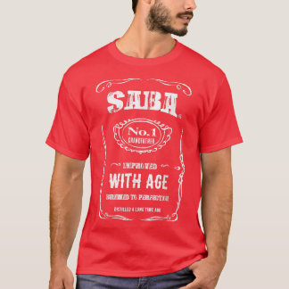 Mens Vintage Saba Hebrew Jewish Grandfather  T-Shirt