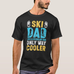 Mens Vintage Style Ski Dad Like A Regular Dad Skii T-Shirt