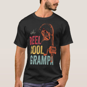 Mens Vintage Sunglasses Reel Cool Grampa  Fathers  T-Shirt