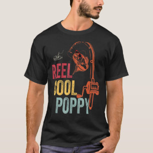 Mens Vintage Sunglasses Reel Cool Poppop Fathers T-Shirt