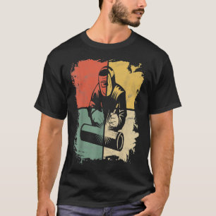 Mens Vintage Welder Gift Funny Welding Costume Coo T-Shirt