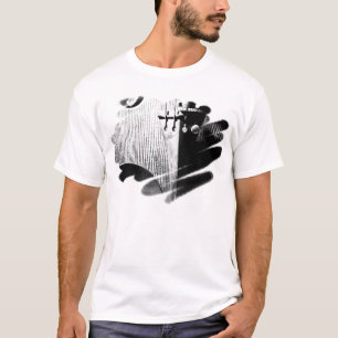 Men's Violin Scribble T-Shirt