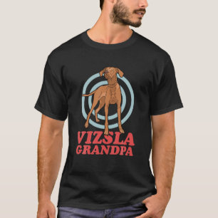 Mens Vizsla Grandpa Hungarian Short-Haired Magya T-Shirt