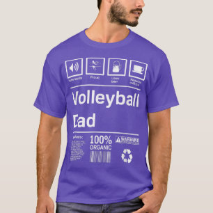 Mens Volleyball Dad Gift T-Shirt