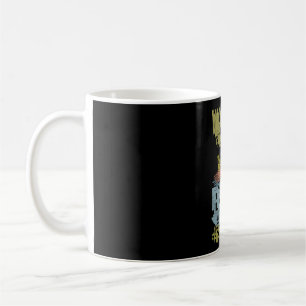 Mens walleye hunting walleye fisherman hunter coffee mug