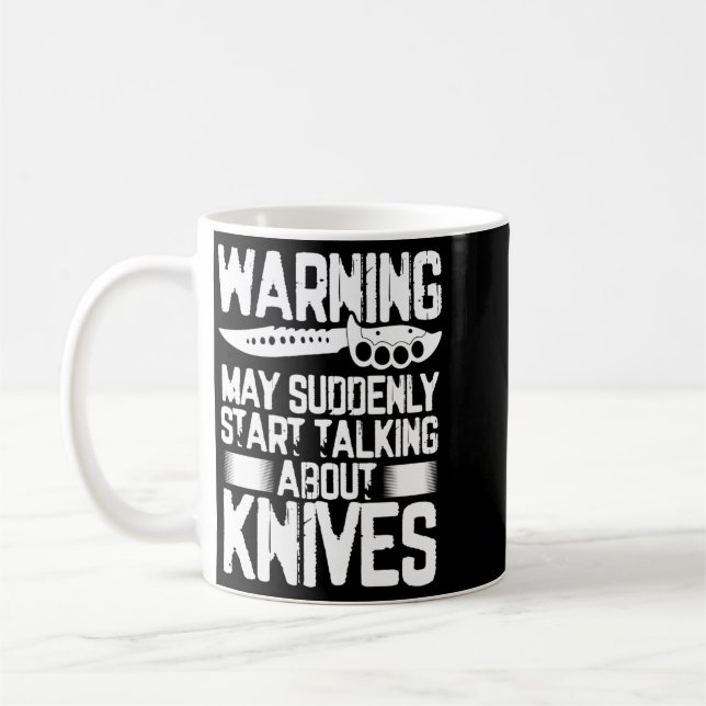 Mens Warning May Suddenly Start Talking About Coffee Mug (Left)