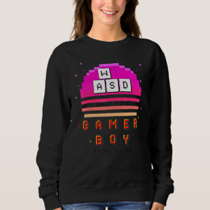 Mens Wasd It's What Moves Me  Computer Video Games Sweatshirt
