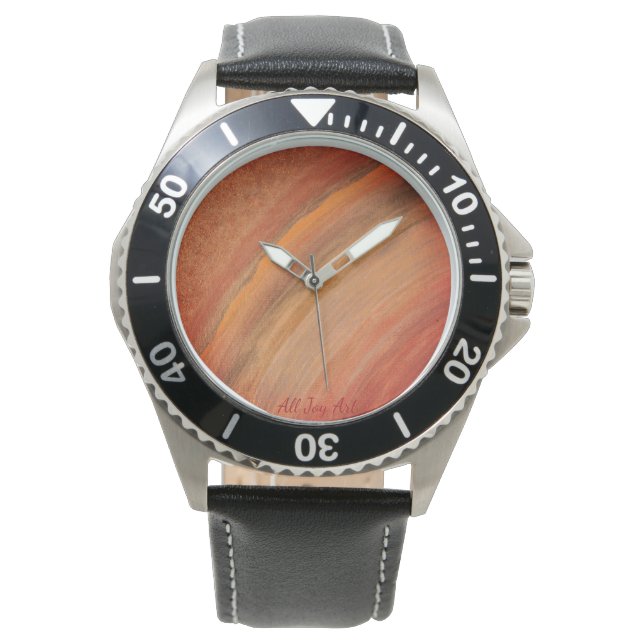 Men's Watch "Precious Time" by All Joy Art (Front)