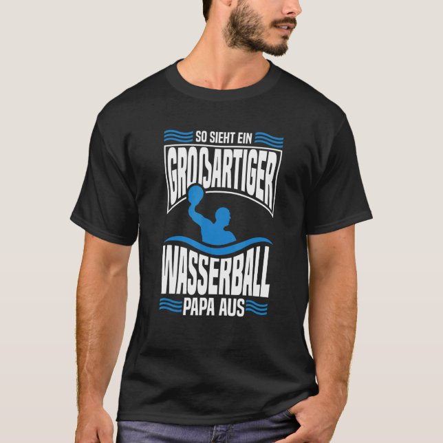 Mens Water Ball Water Sports Water Polo  Dad Water (Front)