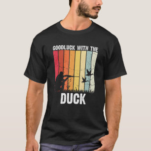 Mens Waterfowl Hunting For An Flying Duck Hunting T-Shirt