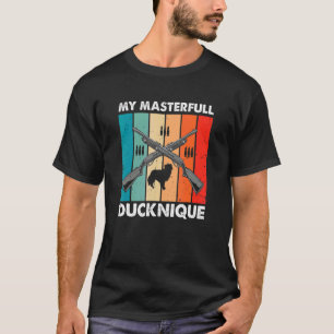 Mens Waterfowl Hunting For An Flying Duck Hunting  T-Shirt