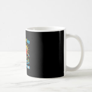 Mens watermelon weekend mode tropical summer vibes coffee mug