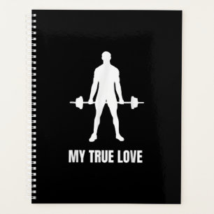 Mens Weightlifter Barbell Training Workout Outfit Planner