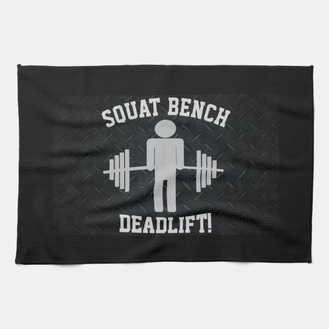 Men's Weightlifting Gym Towel (Horizontal)