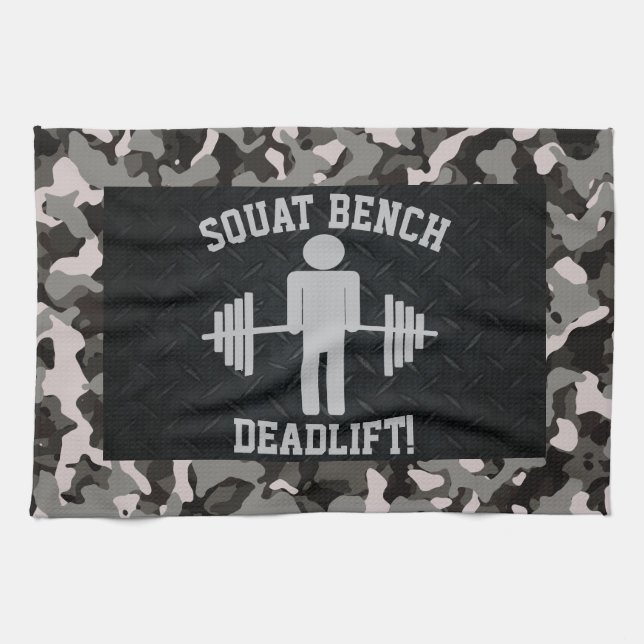 Men's Weightlifting Gym Towel (Horizontal)