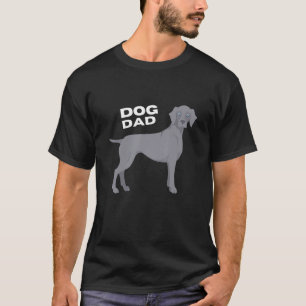 Mens Weimaraner Dog Dad Man T-Shirt