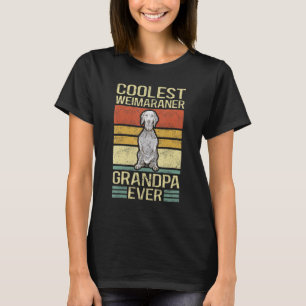 Mens Weimaraner Grandpa Dog Owner Weimaraner 1 T-Shirt