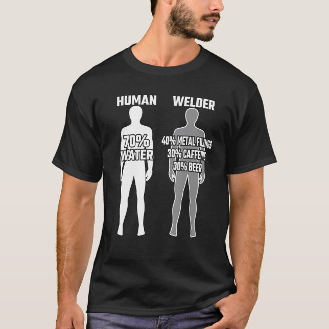 Mens Welder Funny Saying Welder clothes Metalworke T-Shirt (Front)