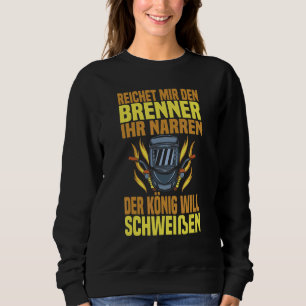 Mens Welding Machine Wig Metal Builder Locksmith C Sweatshirt
