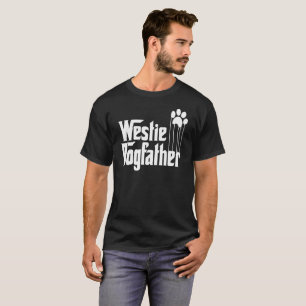 Mens Westie Dog Dad T-Shirt