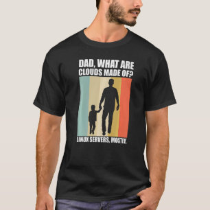 Mens What Are Clouds Made Of Linux Cloud Computin T-Shirt