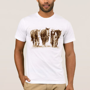 Men's White fitted T-shirt