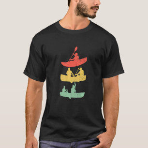 Mens White water kayak paddle canoe T-Shirt