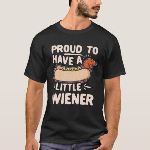 Mens Wiener Dad Funny Dachshund Proud To Have A Li T-Shirt