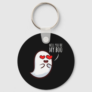 Mens Will Be Boo Halloween Costume 2020 Ghost Key Ring
