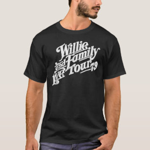 Mens Willie And Family Live Tour 79 Tee Essential 