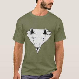 Men's Wolf Tee by JHT
