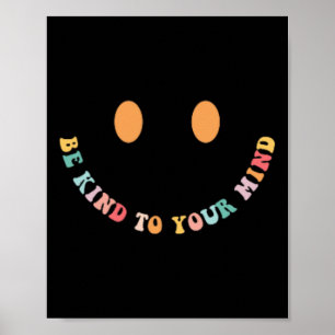 Mens Women Kids Mental Health Problems 2 Sided Awa Poster