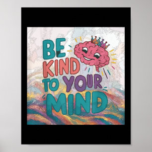 Mens Women Kids Mental Health S - Awareness  Poster