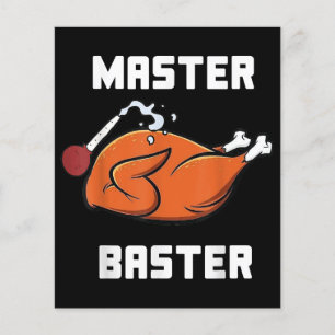 Mens Women Master Baster Funny Turkey Baster Thank