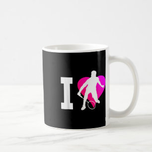 Mens Womens Badminton Badminton Player Shuttle  Coffee Mug