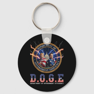 Mens Womens Doge Department Of Government Key Ring