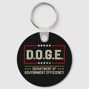 Mens Womens Doge Department Of Government Key Ring