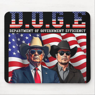 Mens Womens Doge Department Of Government Mouse Pad