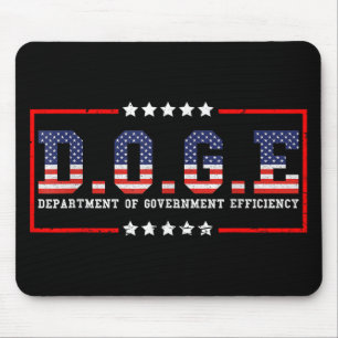 Mens Womens Doge Department Of Government Mouse Pad