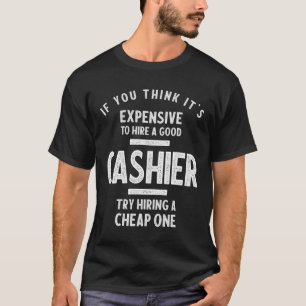 Mens Womens Funny Cashier Shirts