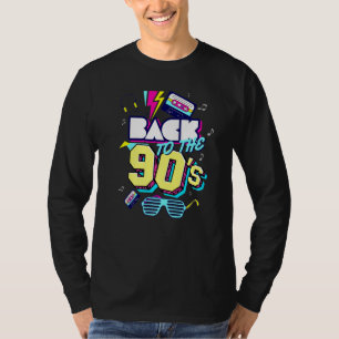 Mens Womens Kids Vintage Retro Back To 90s Graphic T-Shirt