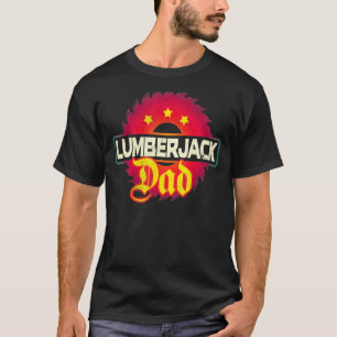 Mens Woodworker Axe Arborist Lumberjack Dad 17 T-Shirt