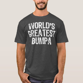 Mens World's Greatest Bumpa  Christmas  T-Shirt